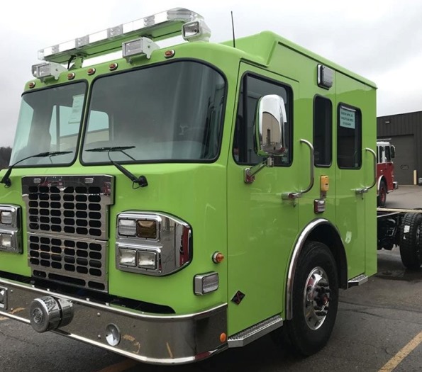 Nuevo carro de bomberos para Pudahuel en etapa de construcción