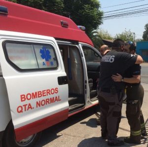 Despedida a los voluntarios que se desplazan a la zona de Pumanque, VI región, como avanzada de salud
