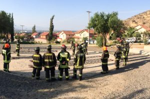 ealizaron ejercicio de escalas aportando conocimientos a la Brigada de Bomberos Ciudad de los Valles