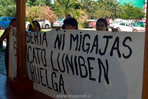 Al momento que trabajadores de empresa privada pedían reunirse con el alcalde, el municipio pidió la presencia de carabineros por protocolo asegura el jefe de seguridad