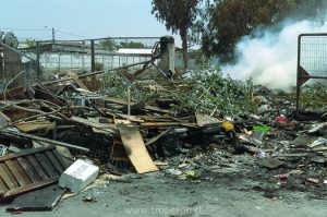 El incendio se volvió a activar esta mañana