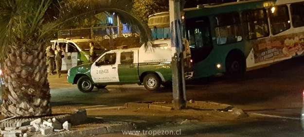 Accidente de tránsito en Pudahuel sur