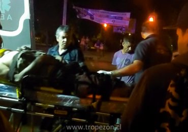Hombre en estado de gravedad tras accidente de tránsito en Pudahuel