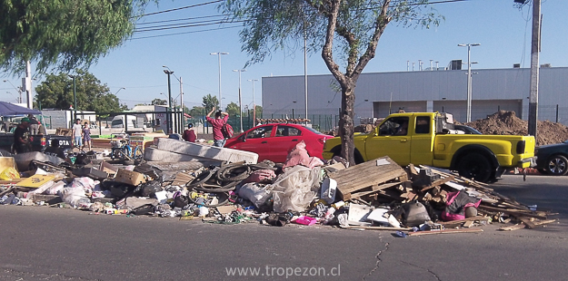 Acopios de basura no autorizados metros de una gran inversión hecha por el municipio de 500 millones de pesos 