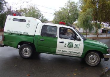 Roban camión con mercadería en Pudahuel