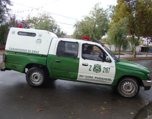 Roban camión con mercadería en Pudahuel