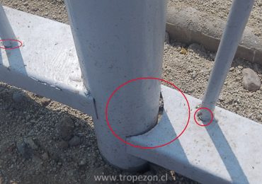 Graves deficiencias en cierre perimetral de plaza en Pudahuel