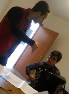 En clase