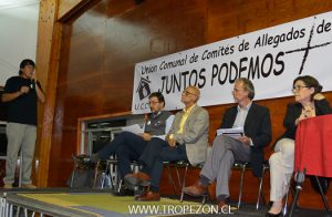 Manuel Ibarra, presidente de la U.C.C.A.P., también hizo uso de la palabra y planteo su inquietud a la ministra