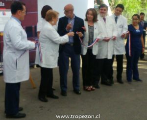 Ceremonia de corte de cinta de inauguración de este SAR