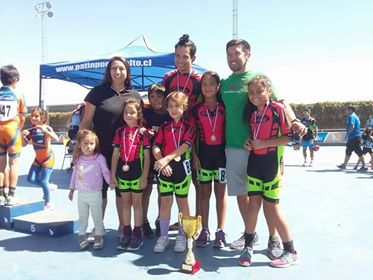 Club de Patín Uzi Roller Pudahuel obtuvo quinto lugar en campeonato metropolitano