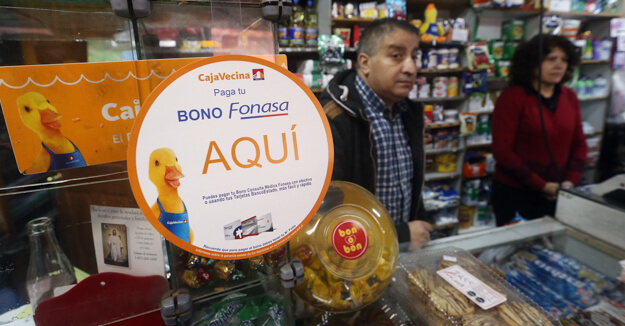 En cajavecina se podrán pagar bonos para consulta médica de FONASA