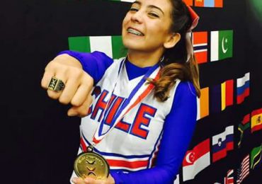 Oro para Cerro Navia: Joven de nuestra comuna fue campeona con Team Chile de Cheearleaders en EE.UU.