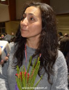 Directora de la obra de teatro Pamela Lizondo