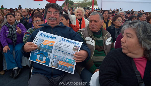 Más del 60% de los adultos mayores no se han vacunado en contra de la influenza en Pudahuel (Foto de archivo de diario Tropezón)