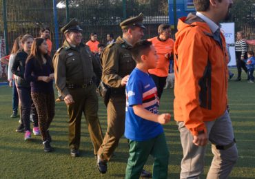 Niños y apoderados disfrutaron de entretenida jornada de programa CREO en Cerro Navia