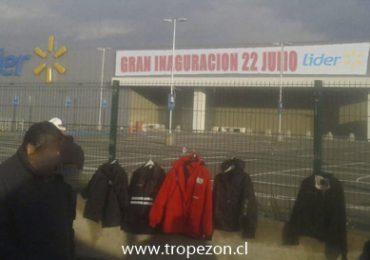 ¿Será verdad? Foto de cartel con fecha de inauguración de Líder genera dudas en Pudahuel