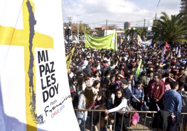 30 mil jóvenes peregrinaron esta tarde al Santuario del Padre Hurtado