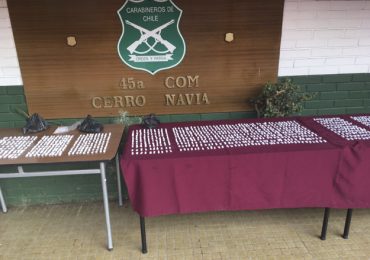 Detienen a tres sujetos por tráfico de drogas en Cerro Navia