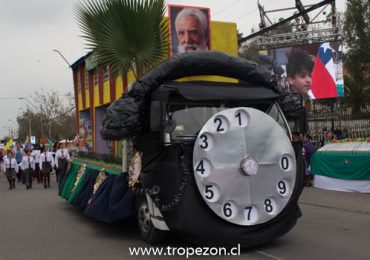 Pudahuel realiza celebración de Fiestas Patrias con carros alegóricos