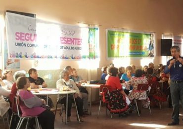 Candidato a diputado Ricardo Camargo reafirma compromiso con adultos mayores de Pudahuel