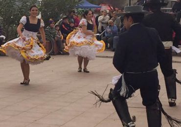 La lluvia estropeó la fiesta de la chilenidad en Pudahuel