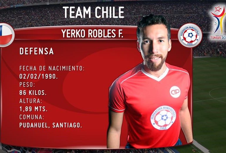Orgullo: Joven pudahuelino es protagonista de la "roja" en mundial Mini Fútbol de Túnez