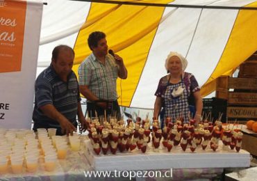 Degustación de frutas de estación fue todo un éxito en feria libre de Pudahuel