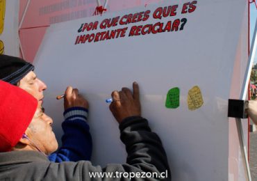 Iglesia de Santiago montó un basural para generar conciencia socioambiental