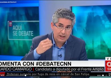 Camargo confronta a Melero y Silber en debate de CNN