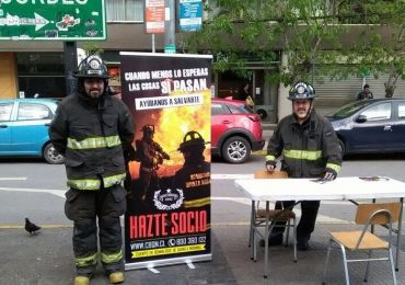 Bomberos realiza campaña para sumar socios en Pudahuel