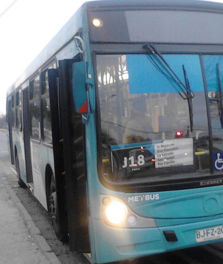 Chofer del Transantiago es agredido por pasajero en Pudahuel