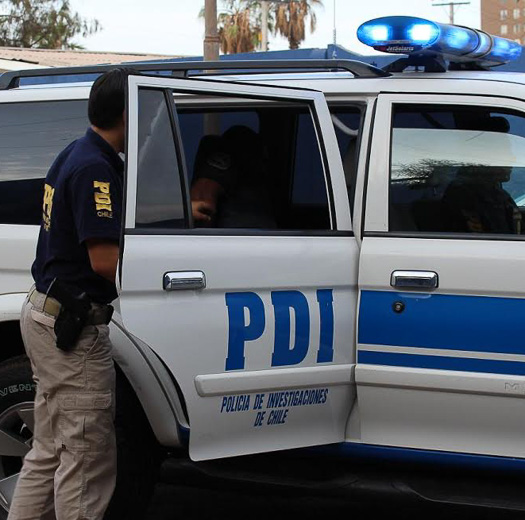 Dos efectivos de la Policía de Investigaciones de Chile herido a bala en Pudahuel