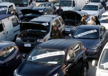 Pudahuel es una de las 10 comunas con más encargo de vehículos robados durante el año 2017