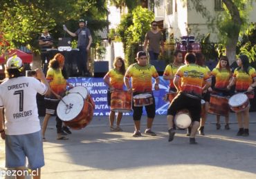 Con música y batucadas La Junta vecinal 19A cierra el año junto a sus vecinos