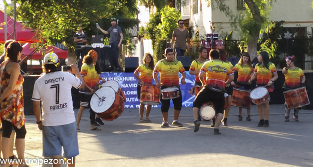 Con música y batucadas La Junta vecinal 19A cierra el año junto a sus vecinos