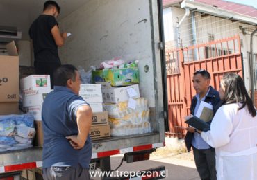 Intenso despliegue de equipo regional en 1° semana de entrega del Programa de Alimentación