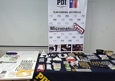 La Fiscalía Occidente formalizó a cinco personas por tráfico de drogas en Pudahuel