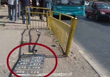 Desconocidos destruyen letreros de utilidad pública en Cerro Navia