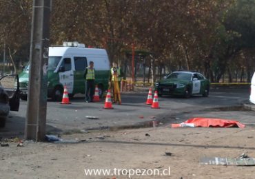 En Cerro Navia muere matrimonio de adultos mayores atropellados por automóvil