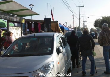 Caos vial en un tramo de avenida San Francisco, en Pudahuel
