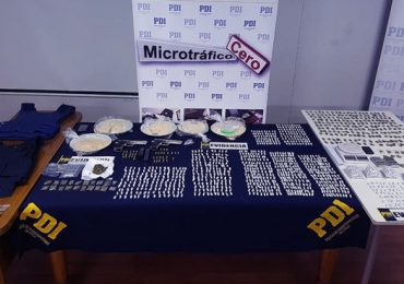 Cuatro detenidos y siete casas allanadas por la PDI en Pudahuel