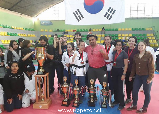 Escuela Un Yang, de Pudahuel, participa en el 6to. Campeonato de Taekwondo en Molina
