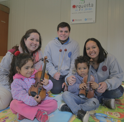 Integra y FOJI lanzan programa de aprendizaje musical para niños desde los 6 meses