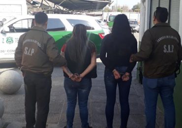 Por homicidio y robo por sorpresa, dos mujeres son detenidas por Carabineros de Pudahuel