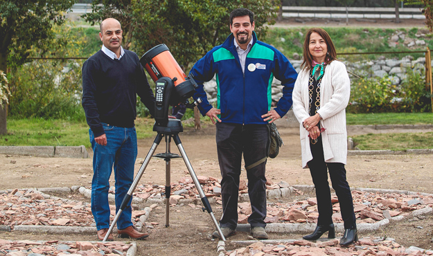 Municipalidad de Cerro Navia se une a iniciativa de observación astronómica de la NASA