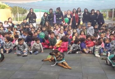 Grata sorpresa para niños y niñas del Jardín Infantil “Frida Kahlo” de Pudahuel
