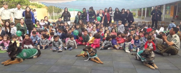 Grata sorpresa para niños y niñas del Jardín Infantil “Frida Kahlo” de Pudahuel