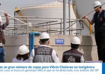 Inspeccionan planta de aguas servidas en aeropuerto de Pudahuel en búsqueda de brote de cólera