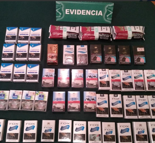 Por venta y tenencia ilegal de cigarrillos extranjeros, sujeto es detenido en Pudahuel